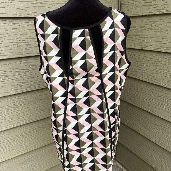Renee C. Sleeveless tank top with geometric print, women's XL - Picture 5 of 10